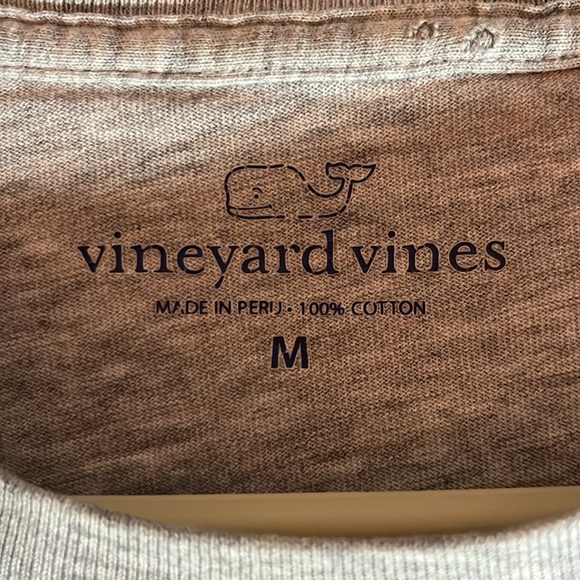 Vineyard Vines 100% cotton, long sleeve grey tshirt. - Picture 4 of 4